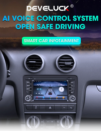 A3 Navigator: Radio 7" Android CarPlay AutoRadioCanario