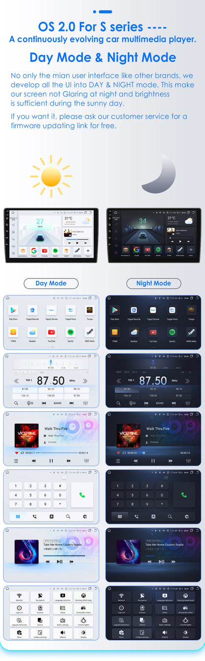 9" 2Din Android 12 CarPlay Radio for Mazda 6 2007-2012