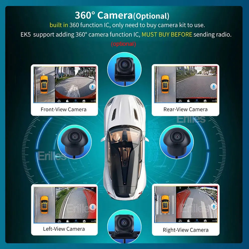 Autoradio Android da 9" per Mercedes Classe C W203