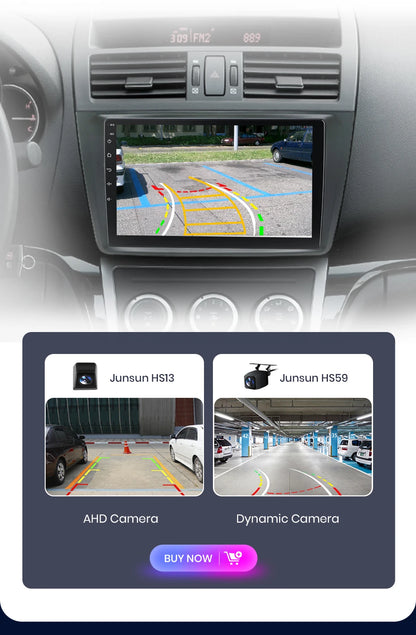 Car radio 9" 2DIN Android 12 for Mazda 6 2007-2012