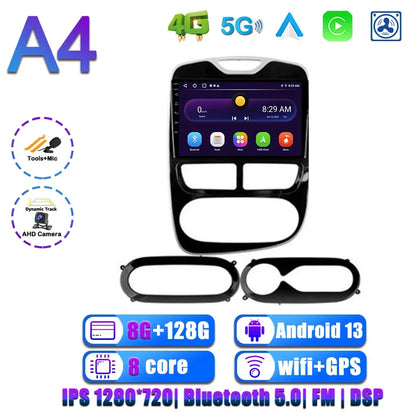 Touchscreen 2 Din da 10" per Renault Clio 4 2012-2016