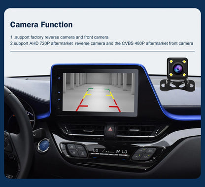 Wireless Android Auto CarPlay Adapter for Toyota Prius, C-HR, Avalon and more