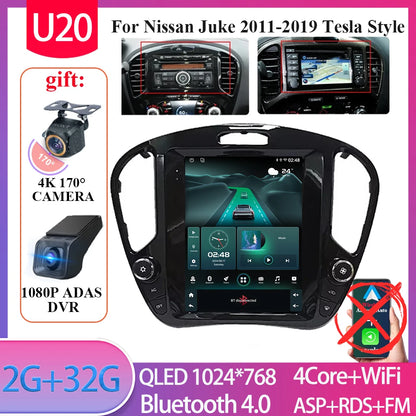 Autoradio Tesla 9.7'' Nissan Juke 2011-2019 CarPlay Android Auto