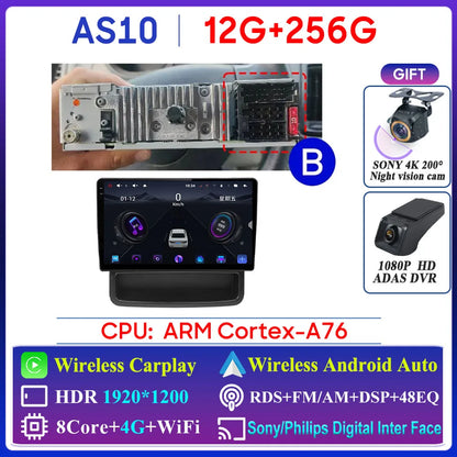 CarPlay GPS Radio per Renault Trafic, Opel Vivaro e Nissan Primastar 2006-2014