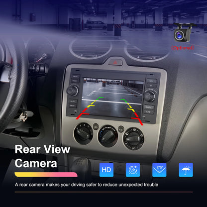 Autoradio 7" Double Din per Ford Kuga 2008-2011 - CarPlay, Android Auto, GPS e riproduzione multimediale