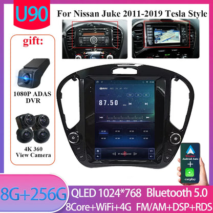 Autoradio Tesla 9.7'' Nissan Juke 2011-2019 CarPlay Android Auto