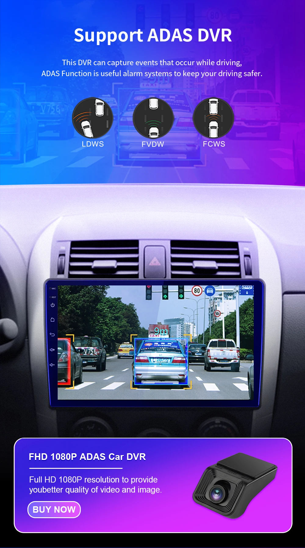 Radio 9'' 2DIN Android Auto para Renault AutoRadioCanario