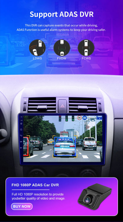 Radio 9'' 2DIN Android Auto para Renault AutoRadioCanario