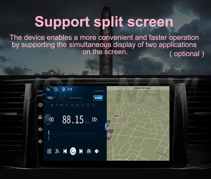 9" 2 DIN Android car radio for Toyota Prado 2002-2009