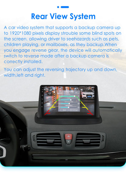 Autoradio Android da 9" per Renault Megane 3 2008-2014