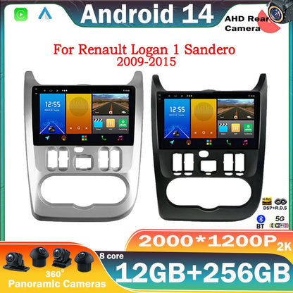 Android 13, 9" One Din, per Dacia Duster 2009-2015