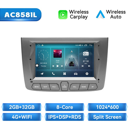 Double Din Car Stereo, 7", Android 12 for Alfa Romeo Mito 2008-2012
