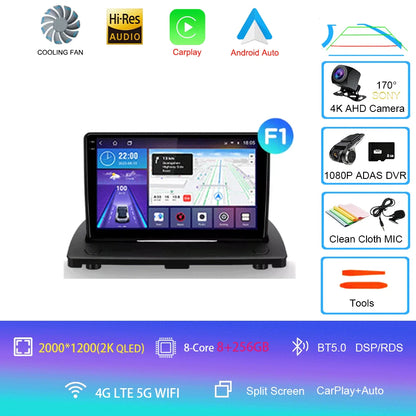 Android 14 9" Doppio Din per Volvo XC90 2002-2014