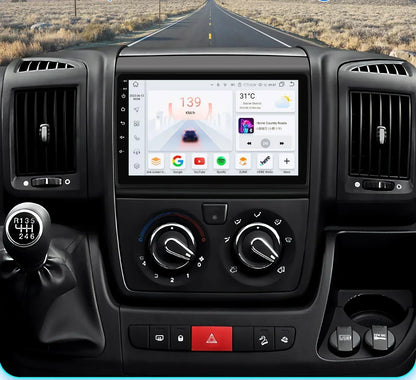 Android 9" CarPlay DSP per Fiat Ducato, Citroen Jumper, Peugeot Boxer