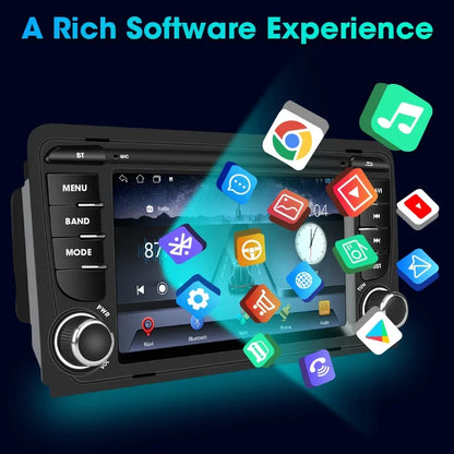 A3 Navigator: Radio 7" Android CarPlay AutoRadioCanario