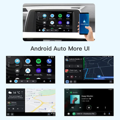 Modulo di aggiornamento Android 12 Wireless CarPlay da 10,25" per BMW Serie 1-4 (2011-2017)