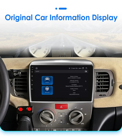 Autoradio 9" 2DIN Android 13 para Lancia Ypsilon 2006-2011