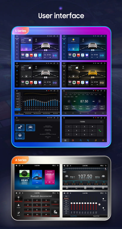 Autoradio 2DIN Android 10 CarPlay per Renault Clio 2012-2016
