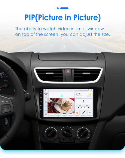 Hizpo 9" Android Auto Autoradio per Suzuki Swift 2011-2015