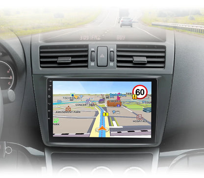 Car radio 9" 2DIN Android 12 for Mazda 6 2007-2012