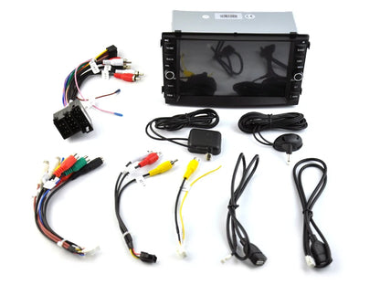 Car radio 7" Android Double Din for Kia Ceed 2007–2009