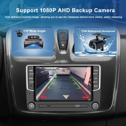 Wireless Carplay Android auto For VW Caddy 2005-2020 4-64GB Android 13 Stereo Car Radio GPS WIFI BT