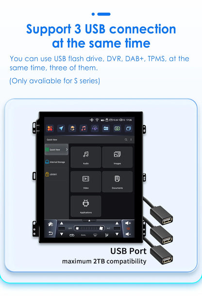 Autoradio Android 13 da 9,7" Double Din per Land Cruiser Prado 120 / Lexus GX470 2002-2009