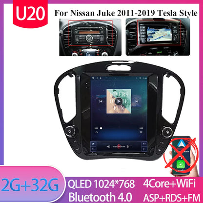 Autoradio Tesla 9.7'' Nissan Juke 2011-2019 CarPlay Android Auto