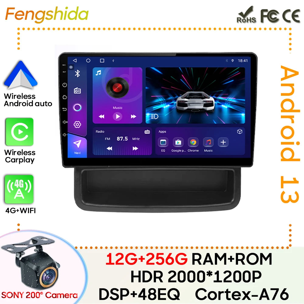 CarPlay GPS Radio per Renault Trafic, Opel Vivaro e Nissan Primastar 2006-2014