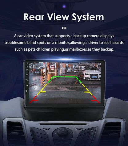 9" Double Din Android Car Stereo for Ford Fiesta 2009–2017