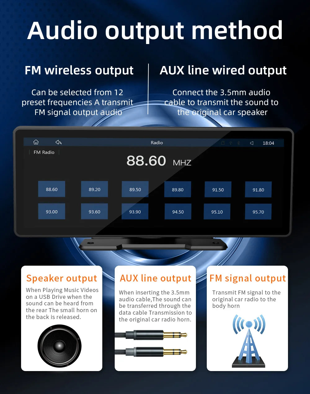 Radio Multimedia WiFi 10.25" para Todo Vehículo AutoRadioCanario