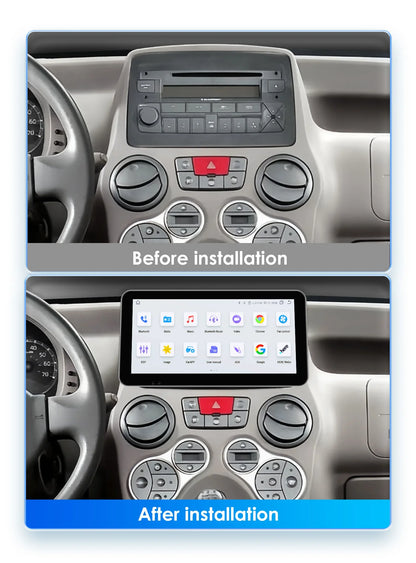 Autoradio GPS Android CarPlay da 9" per Fiat Panda 2003-2012