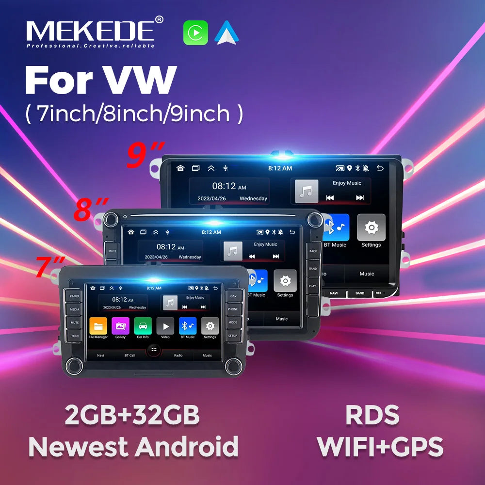 Multimedia Total 9” GPS CarPlay VW AutoRadioCanario