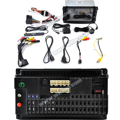 Car radio 7" Android Double Din for Kia Ceed 2007–2009