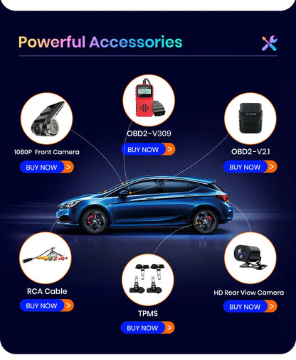 CarPlay 9" AWESAFE for Fiat Fiorino and Citroen Nemo