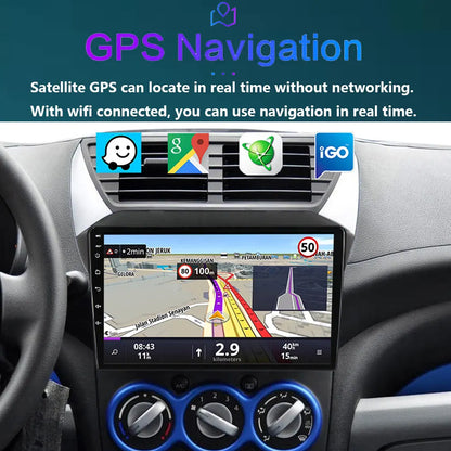 Android 12 9" 2 Din Autoradio per Suzuki Alto 2009-2016