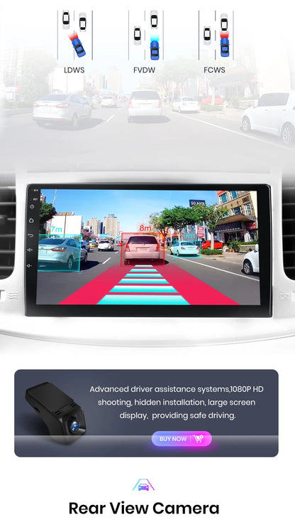 Junsun 7"-10.1" Android Auto CarPlay 2 DIN for Hyundai, VW, Fiat and Nissan