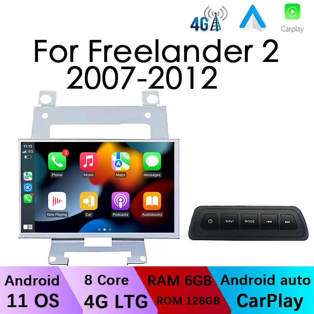 Android 13 7" One Din for Land Rover Freelander 2 2006-2012