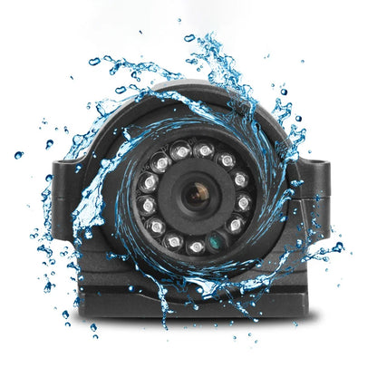 DVR 4CH 1080P Dual SD 7" LCD - Sistema di telecamere per camion, autobus e furgoni
