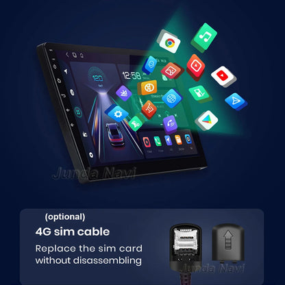 Multimediale Android CarPlay da 7" per Fiat Panda 2003-2012