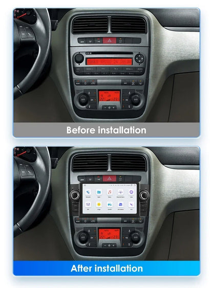 CarPlay e Android Auto 7" per Fiat Grande Punto 2007-2012