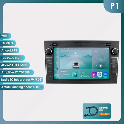 Autoradio da 7" per Opel Astra H/J 2004-2010 Corsa C/D 2004-2013