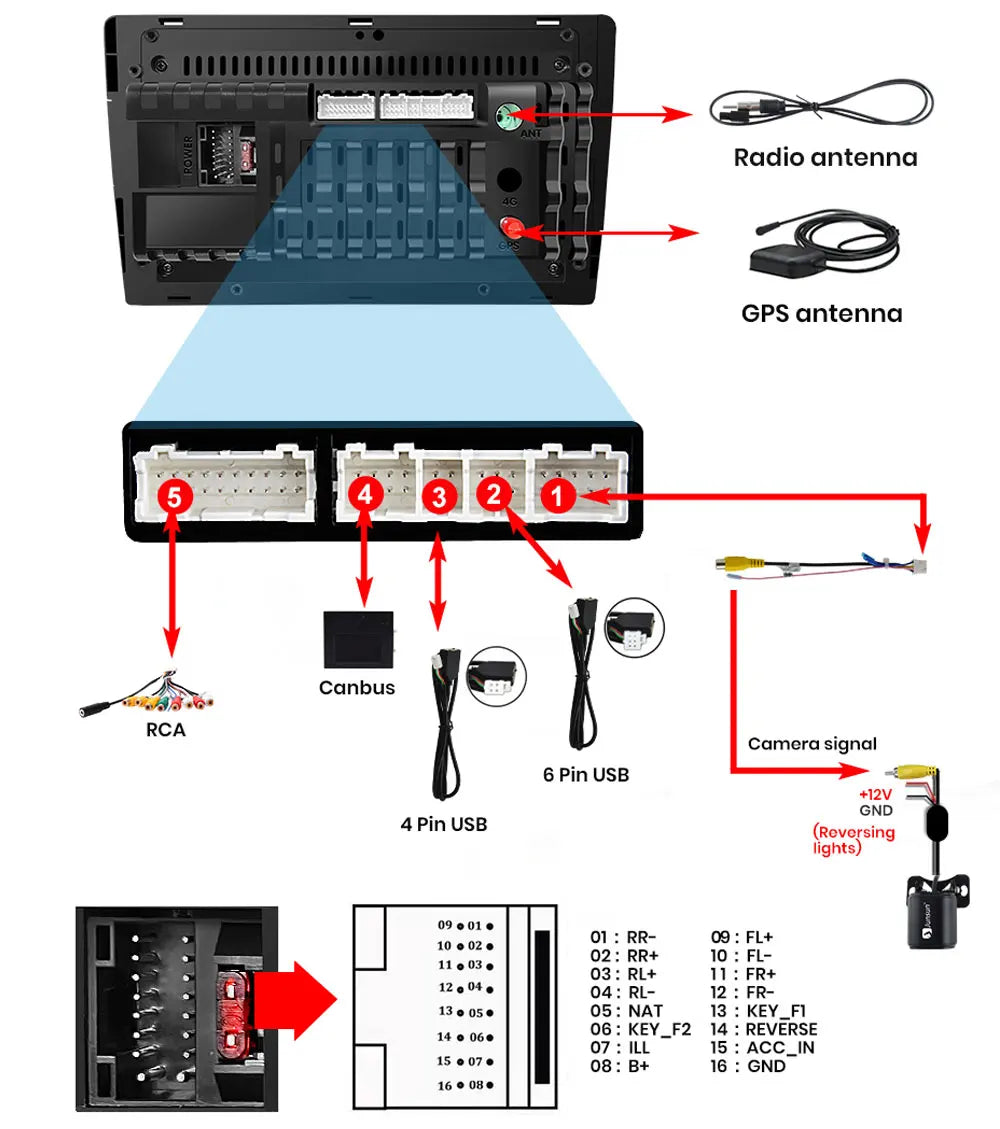 Android 12 9" 2 Din Autoradio per Suzuki Alto 2009-2016