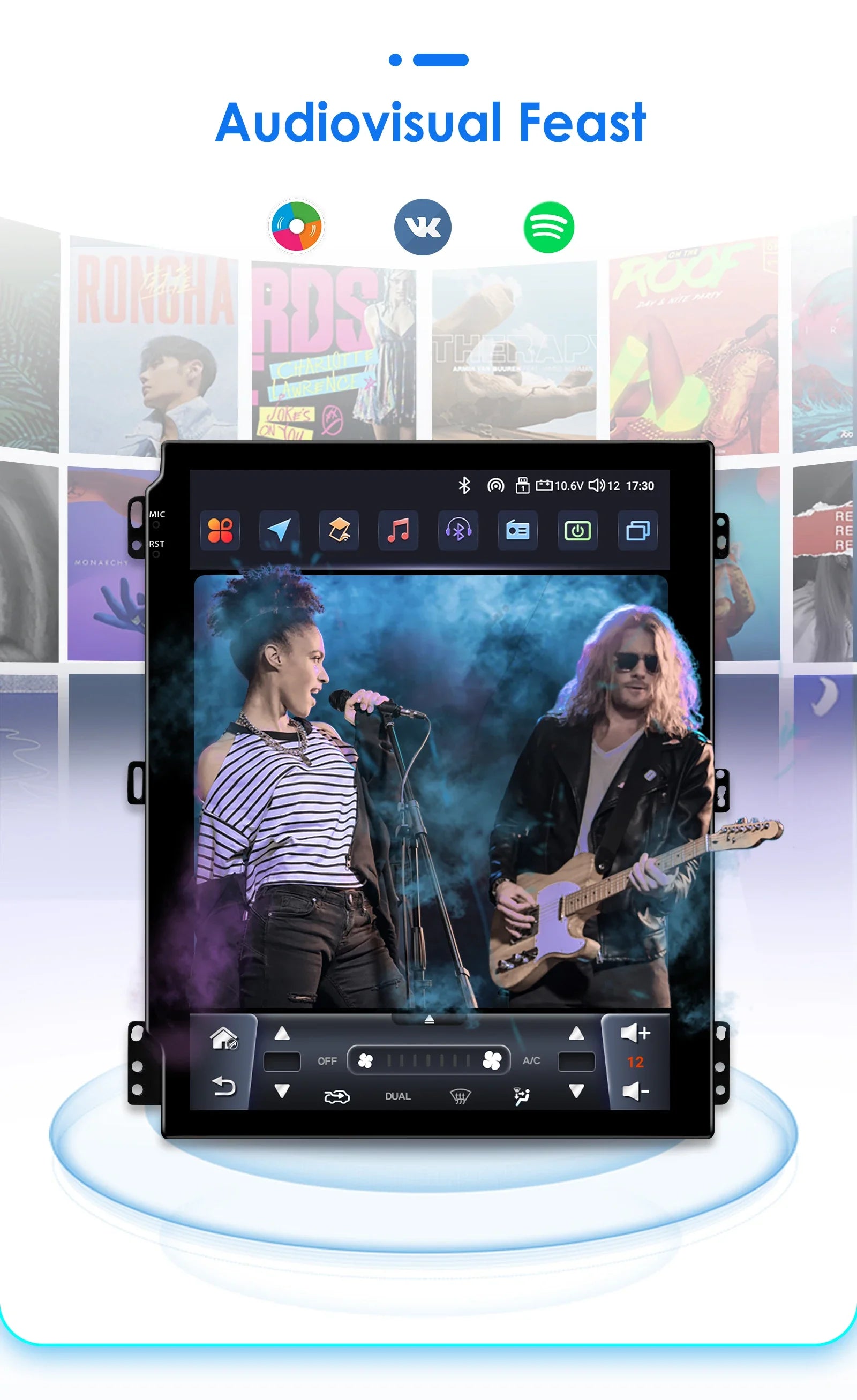 Radio Android 13, 9.7'' Carplay para Opel Astra AutoRadioCanario
