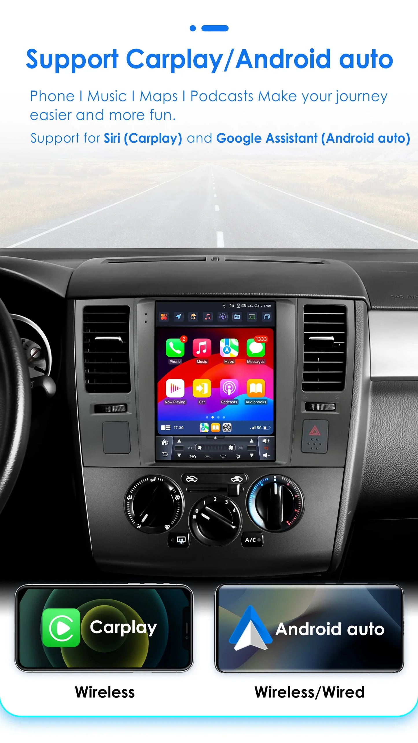 Tiida Tech: Radio 9.7" Android CarPlay AutoRadioCanario