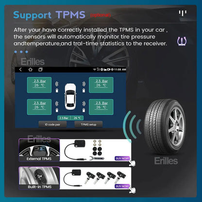 Autoradio Android da 9" per Mercedes Classe C W203