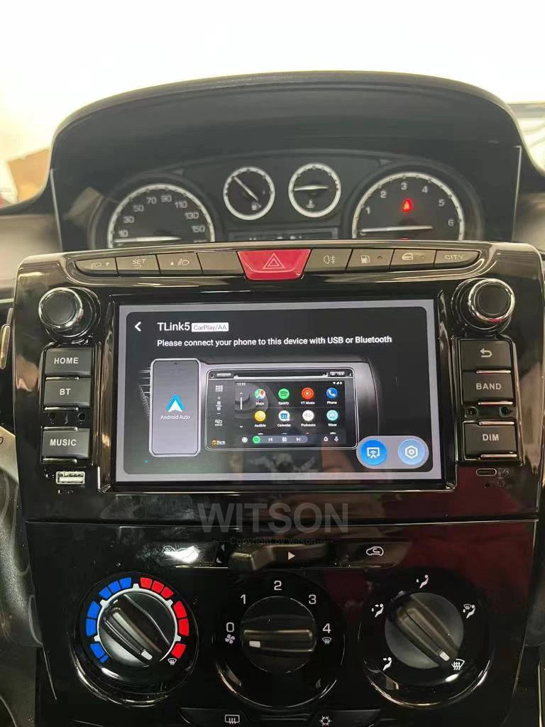 Autoradio Android 13 7" 2 Din para Lancia Ypsilon 2012-2020