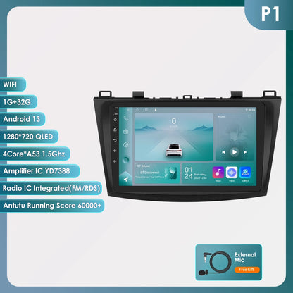 Android 9" Double Din car radio for Mazda 3 2010-2013