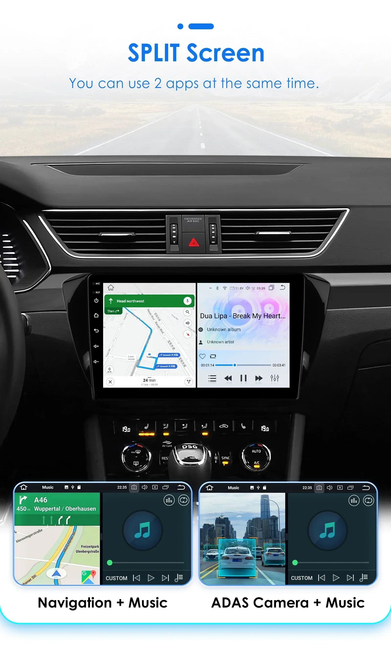 Radio Android 13, 9.7'' Carplay para Opel Astra AutoRadioCanario