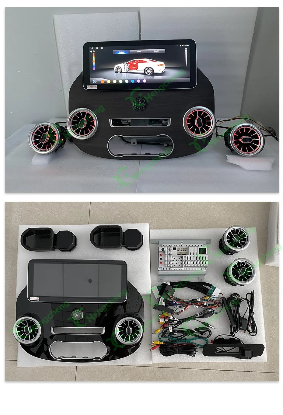 Schermo Android 2 DIN da 12,3" per Mercedes Vito